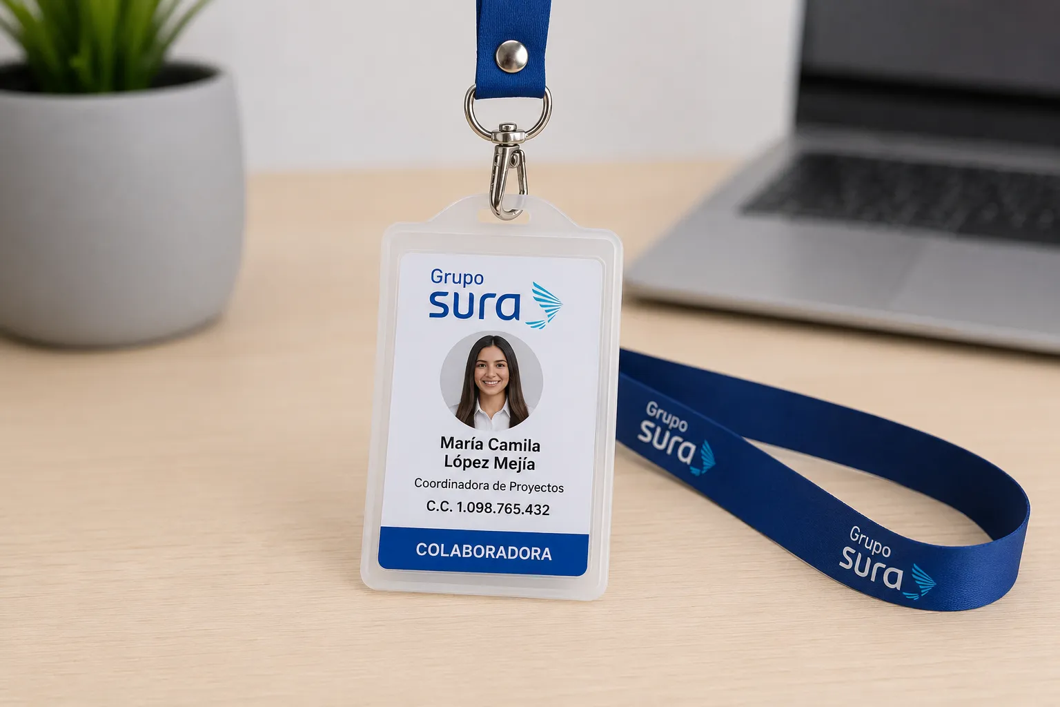 Diseño personalizado de carnet en Teslin