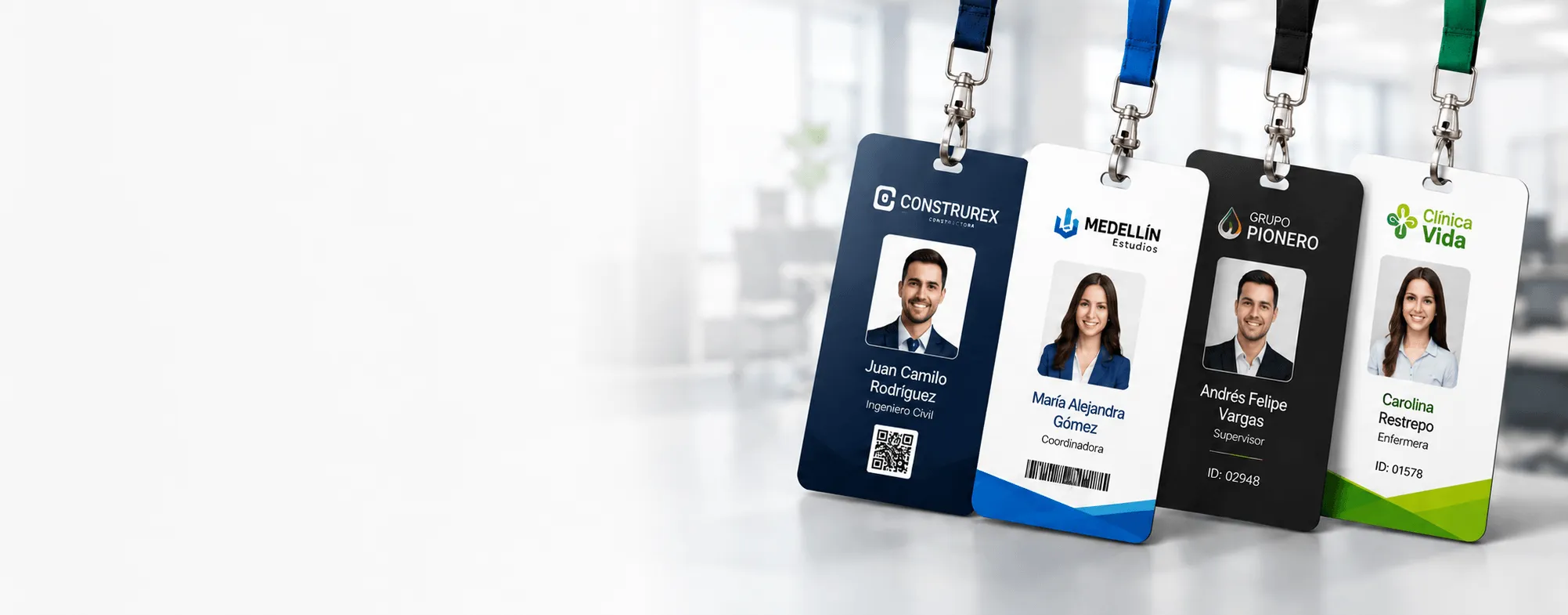 Credencial corporativa de identificación