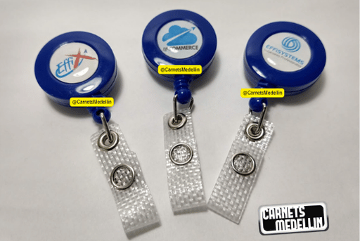 Yoyo retráctil marcado con logo variante