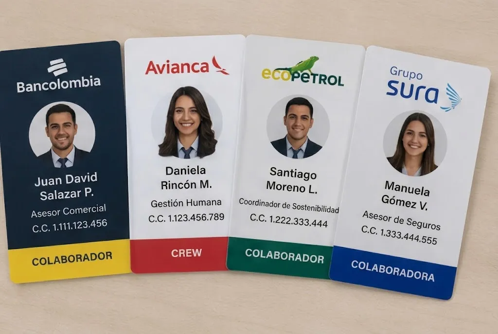 Carnets corporativos con cordón